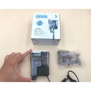 Lọc thác - Lọc thác bể cá mini - Jeneca Xp 06 (kèm lọc váng và vật liệu lọc)