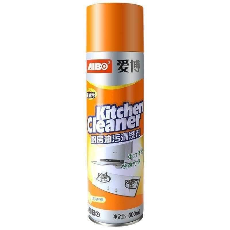 Chai xịt tẩy đa năng Kitchen Cleaner 500ml ( mẫu mới 2020 màu cam)