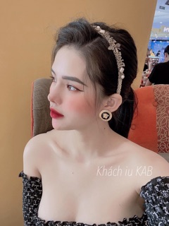 Bờm dior ong cao cấp đính đá