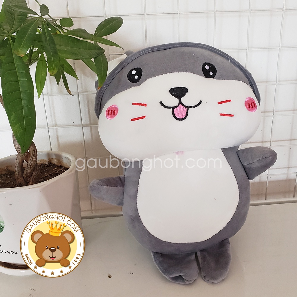 Gấu Bông Chuột Hamster Đội Mũ Siêu Mềm Mịn ❤️Xưởng Gấu Hoa Bình❤️