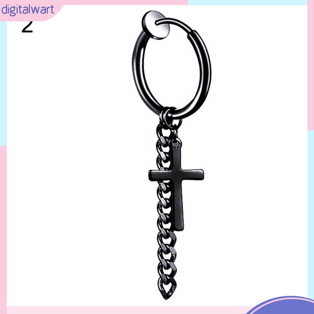 1 Khuyên Tai Kim Loại Thời Trang Cá Tính Cho Nam