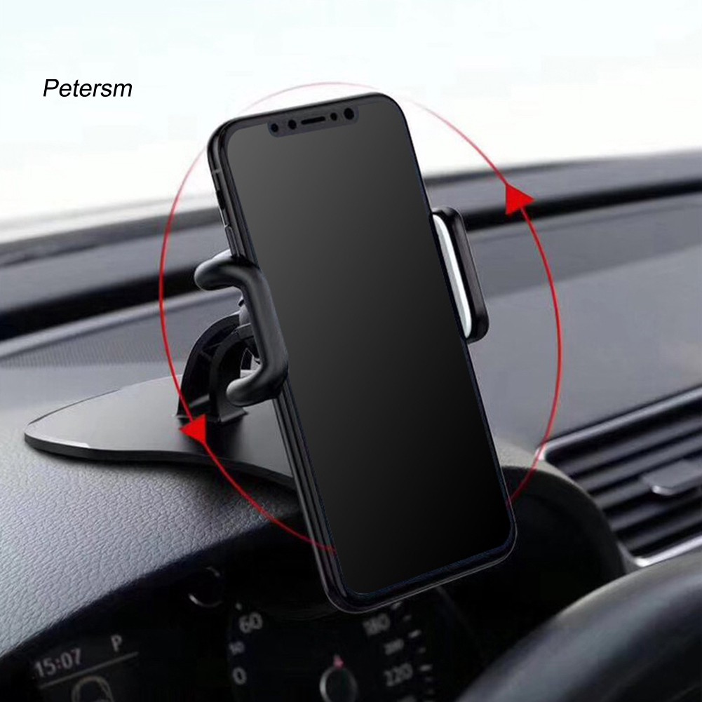 Đế giữ điện thoại xoay 360 độ gắn bảng điều khiển xe hơi