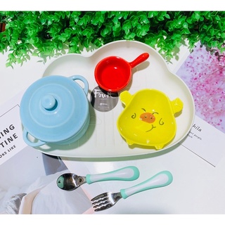 Bát ăn dặm gốm sứ cỡ lớn cho bé yêu từ 200ml đến 250ml