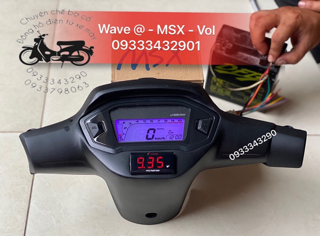 TRỌN BỘ BỢ CỔ WAVE @ CHẾ ĐỒNG HỒ ĐIỆN TỬ MSX BÁO VOL