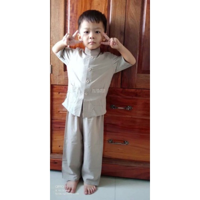 #đồ đi chùa . bé trai thêu túi