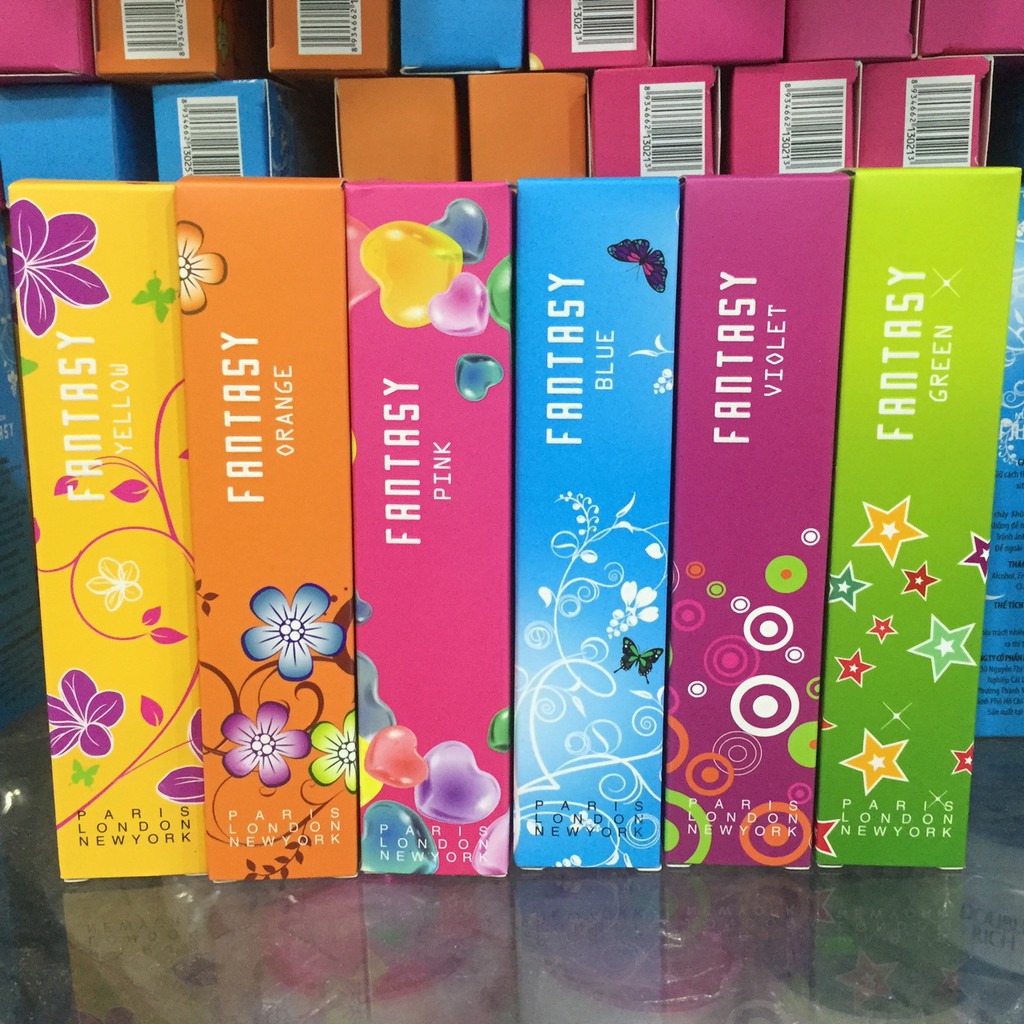 Bộ Nước hoa nam nữ Fantasy 18ml mẫu hiện đại, trẻ trung nhiều mùi thơm tuỳ chọn | BigBuy360 - bigbuy360.vn