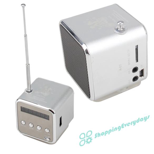 Loa Nghe Nhạc Mp3 Mini Hỗ Trợ Thẻ Nhớ Sd Tf