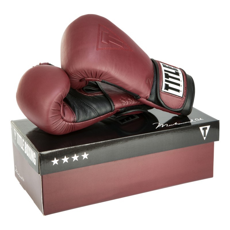 Găng tay boxing Title Ali Authentic Leather Bag Gloves