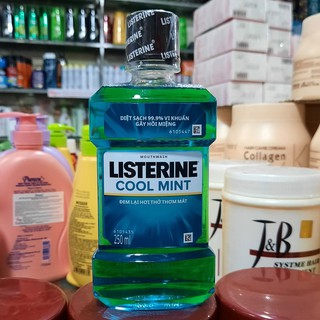 Nước Súc Miệng Hương Bạc Hà Listerine Cool Mint 250ml