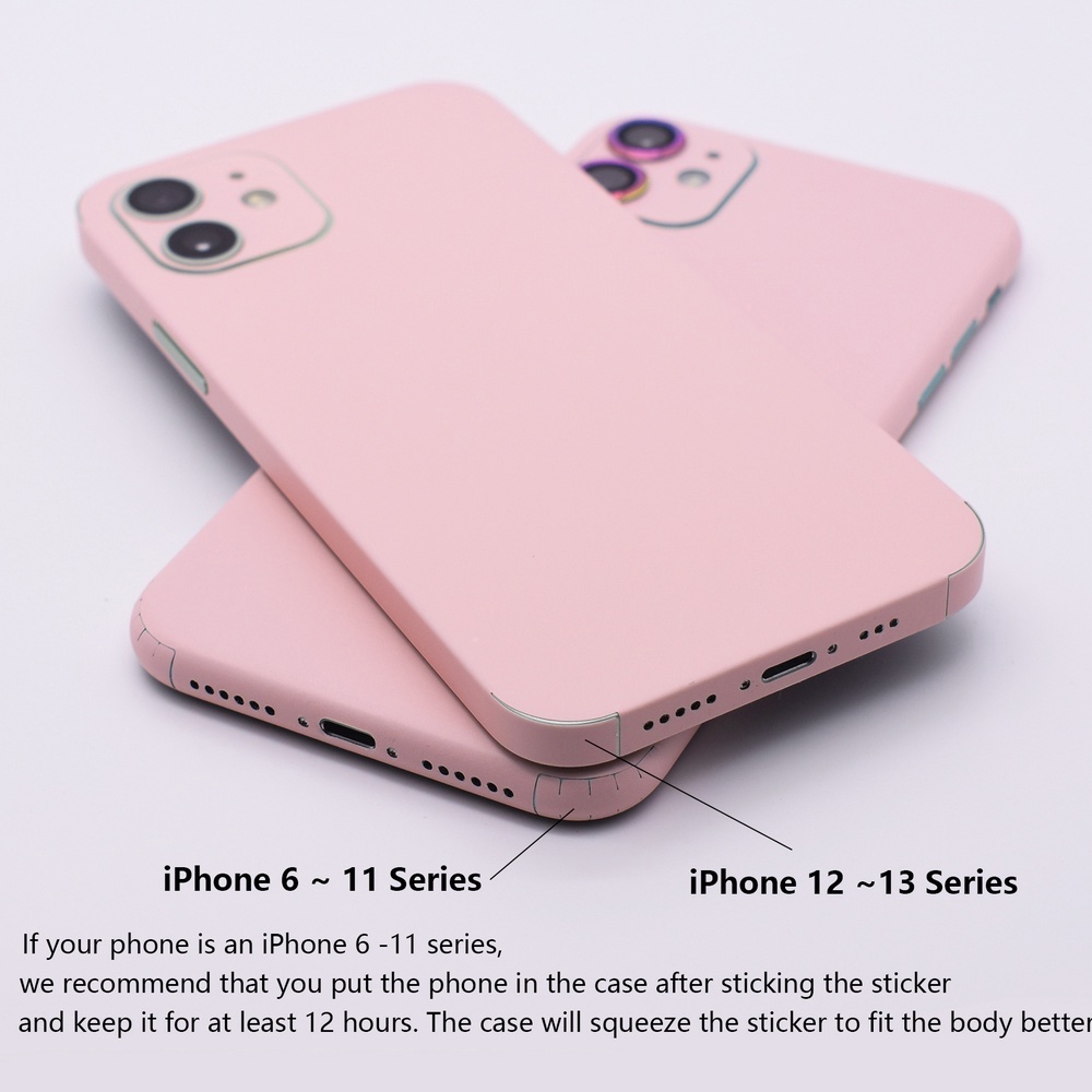Miếng Dán Đổi Màu Theo Nhiệt Độ Cho iPhone XR 7 Plus 11 12 13 14 Pro Max