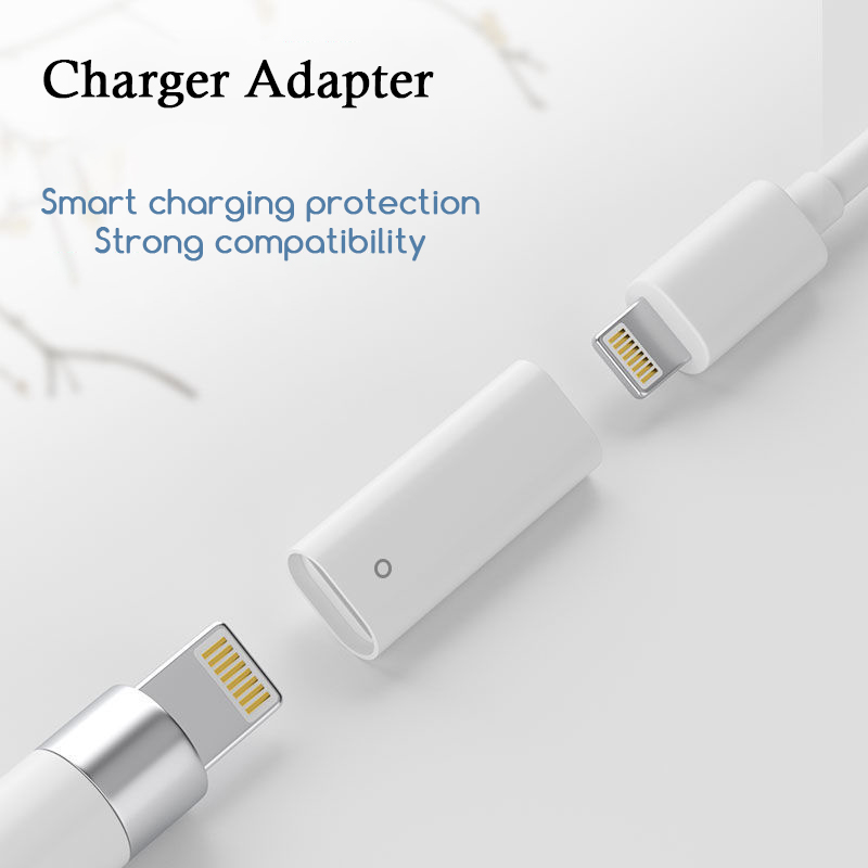 Nắp Nam Châm Thay Thế Đầu ngòi thay thế cho bút Apple Pencil 1 2 - Apple pen tip Pencil Cap Charger Adapter