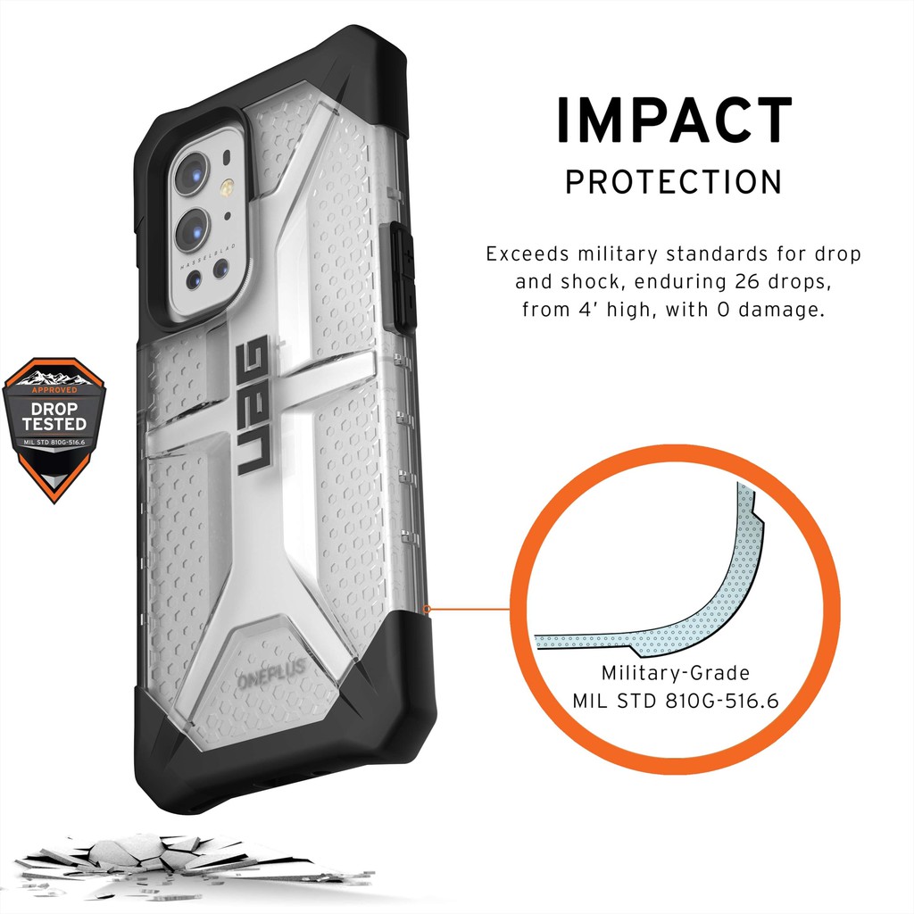 Ốp lưng UAG Plasma cho OnePlus 9 Pro [6.7-inch]