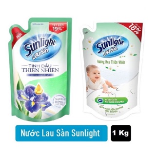 Nước Lau Sàn SUNLIGHT Tinh Dầu Thiên Nhiên Túi 1Kg