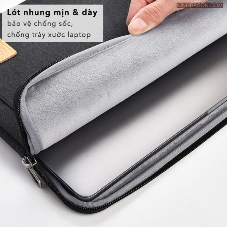 ⚡RẺ VÔ ĐỊCH⚡Túi Chống Sốc Macbook, Laptop 13/14/15inch : Chống Nước, Bảo Vệ 360 - Wiwu Pioneer - Màu Xám