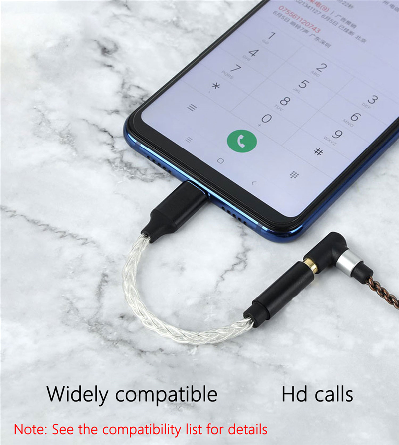 Dây Cáp Chuyển Đổi Âm Thanh JM04PRO Realtek ALC5686DAC Type C Sang 3.5 Cho Huawei Meizu