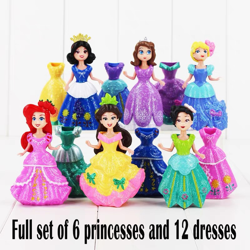 Mô Hình Búp Bê Thay Đổi Được 10cm