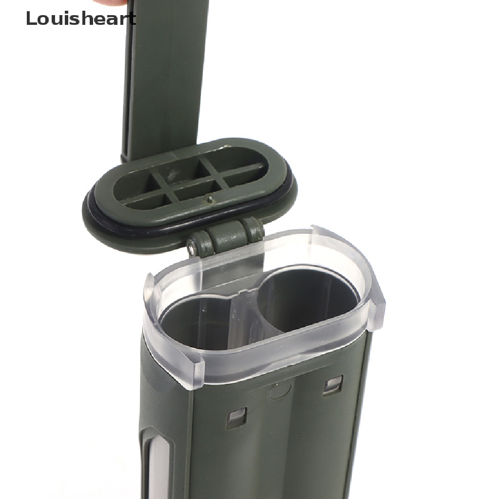 Hộp Đựng Pin Chiến Thuật Tương Thích Với 18650 CR123 AA / AAA Louisheart