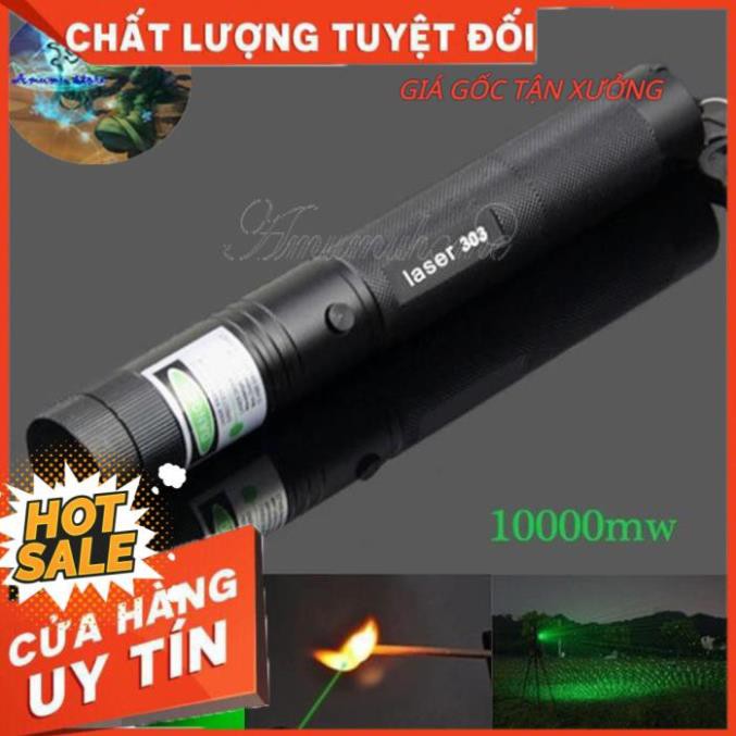 Đèn laze, đèn laser tia xanh chiếu xa tiện lơi cho giám sát công trình, thuyết trình silde