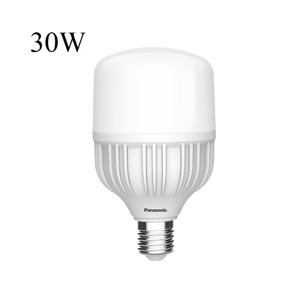 Đèn LED Bulb Trụ Trắng PANASONIC Lotus Series Công suất 30W ánh sáng trắng 6500K Siêu bền Siêu tiết kiệm điệ