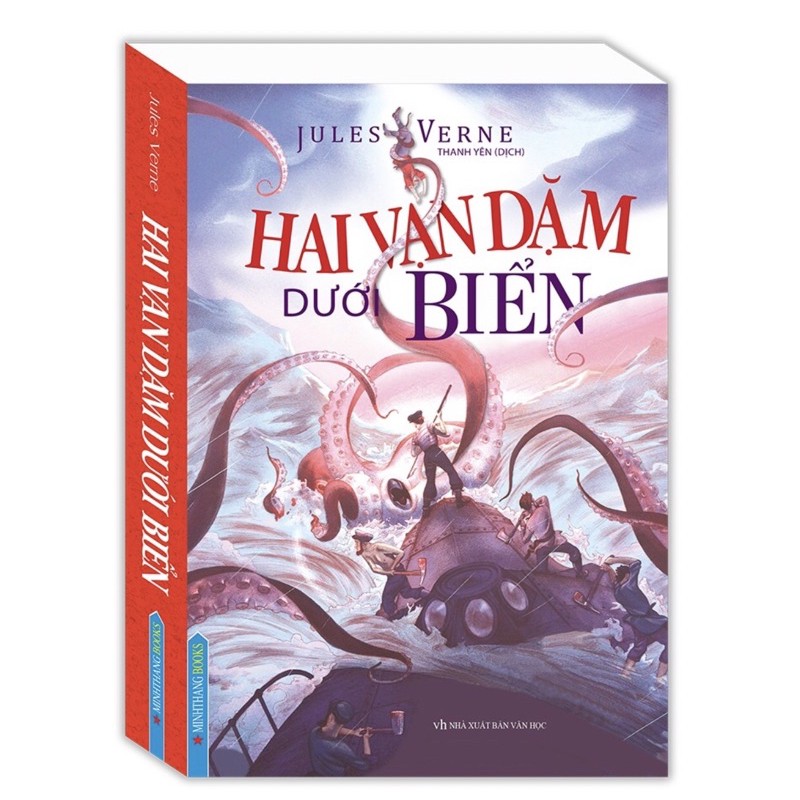 sách - Combo 4 cuốn Hai vạn dặm dưới đáy biển - bay vòng quanh mặt trăng - hành trình vào tâm trái đất ...