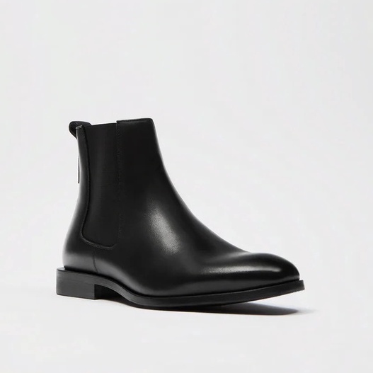 [ĐƯỢC KIỂM HÀNG] Giày Chelsea Boots cao cổ thời trang nam chất liệu da bò đế cao su đúc nhiệt tăng 3.5cm | BigBuy360 - bigbuy360.vn
