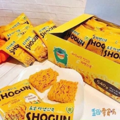 Mì tôm trẻ em SHOGUN Hàn Quốc thùng 30 gói vị Phô mai siêu ngon
