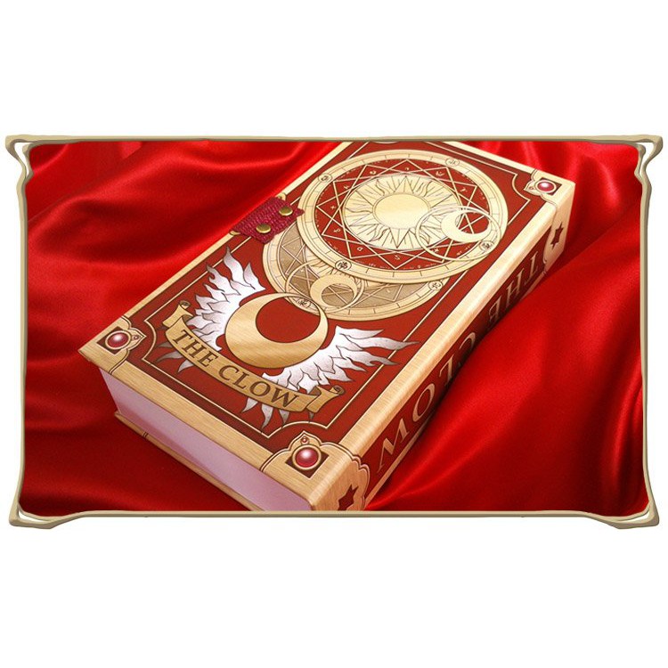 Bộ bài DELUXE CARDCAPTOR SAKURA 2 mẫu nâu hồng thủ lĩnh thẻ bài quà tặng xinh xắn anime chibi