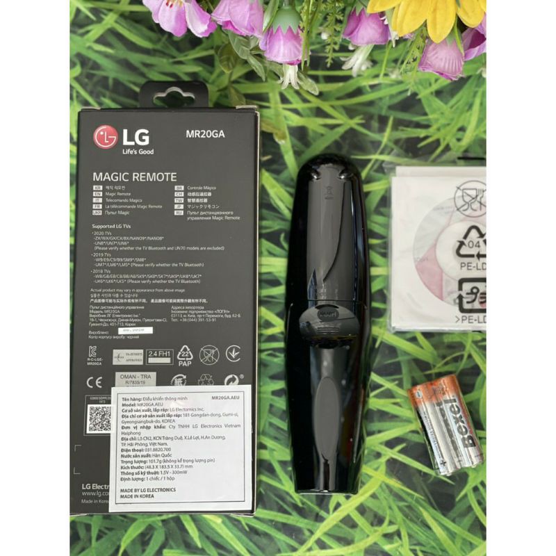 Điều khiển thông mình LG AN-MR20 dùng cho đời tivi 2017 đến 2020