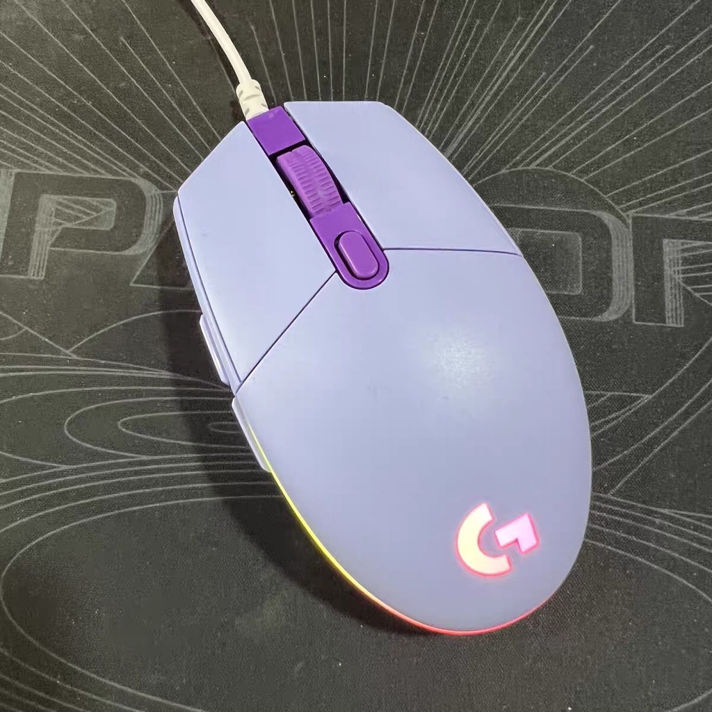 Chuột có dây gaming Logitech G102,chuột máy tính có dây RGB LED OEM
