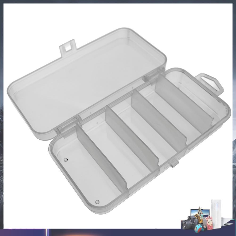 Hộp đựng mồi câu cá 5 ngăn thiết kế tiện lợi