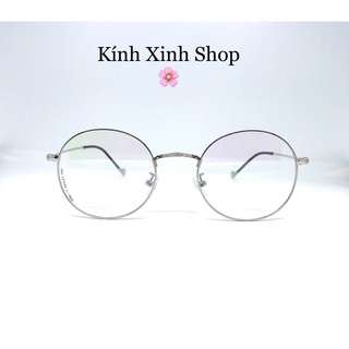 Gọng kính cận/ Kính giả cận Mắt tròn kim loại form nhỏ thời trang