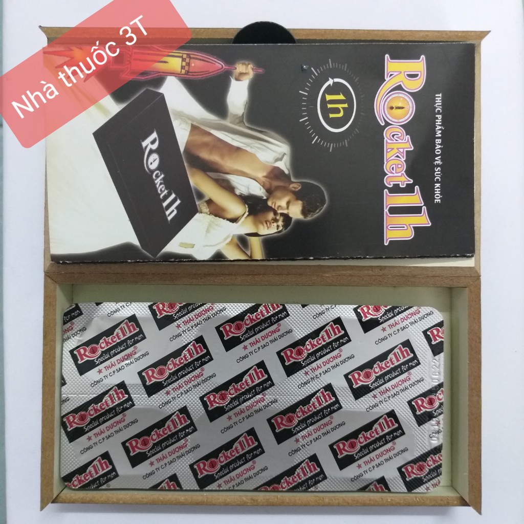 [Lẻ 1 viên] Rocket 1h- Bổ thận, tráng dương. Chính Hãng. | BigBuy360 - bigbuy360.vn