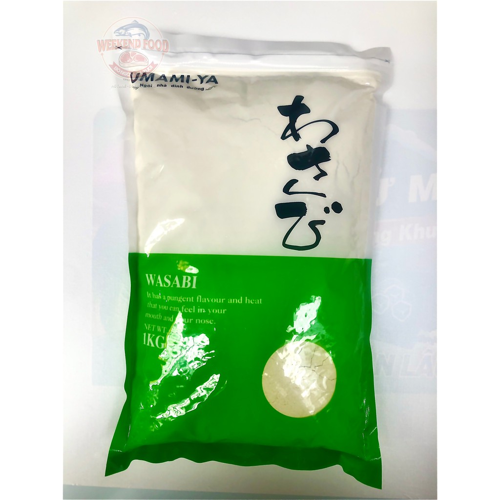 Mù tạc bột - (Loại phổ thông chuyên dùng nhà hàng - quán ăn) - 1kg