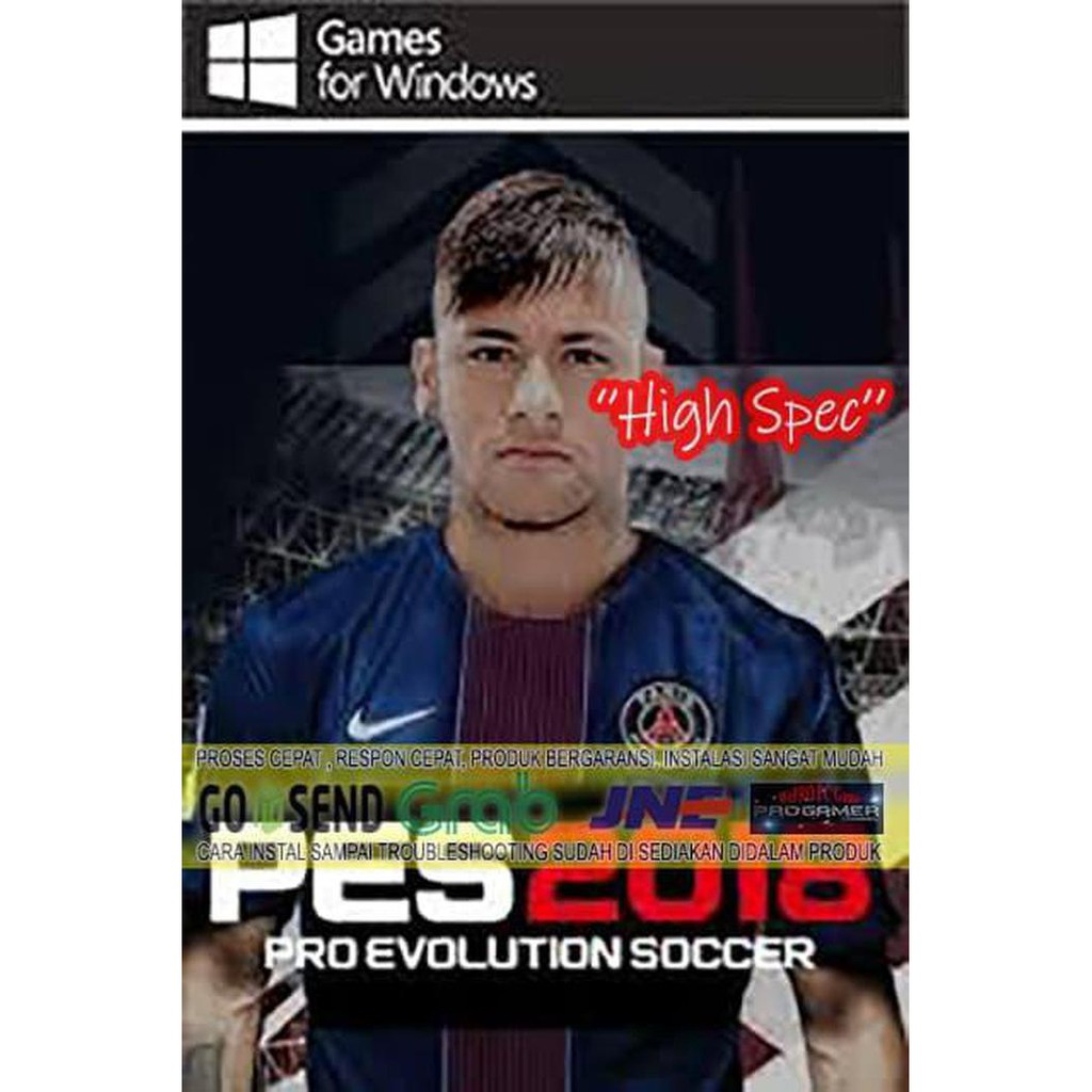 Đĩa Cd Dvd Chơi Game Pes 2018 Cho Pc / Laptop