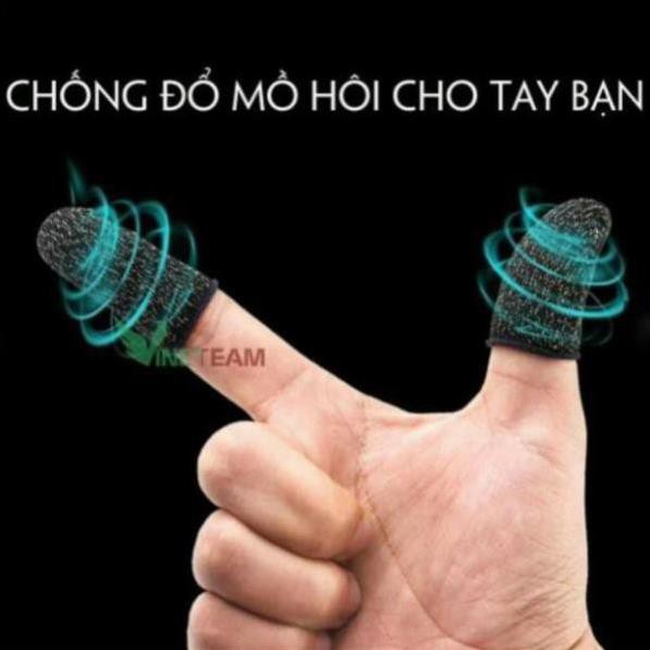 Bao Ngón tay cảm ứng chống mồ hôi khi chơi game mobile