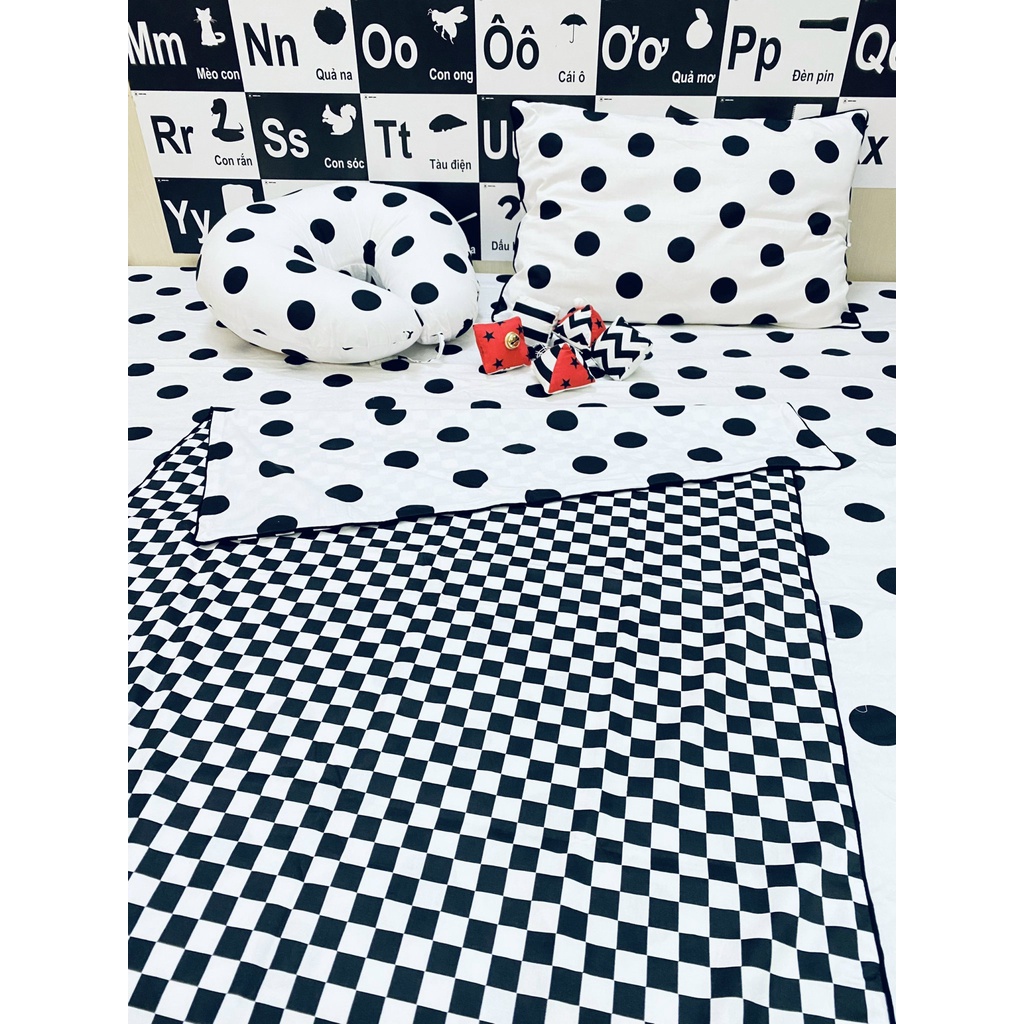 GA, GỐI, CHĂN Kích Thích Thị Giác KIWI'S MOM - 100% Cotton Hàn - In kỹ thuật số - Tuyệt đối không phai màu