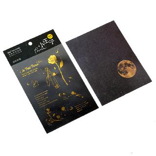 Miếng Dán Trang Trí Hình Hoàng Tử Bé 4 Kiểu Lựa Chọn