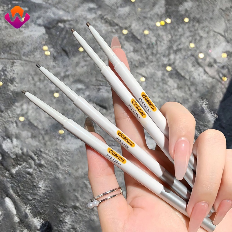 Bút Chì Kẻ Lông Mày Hai Đầu Chống Mồ Hôi Tự Nhiên Cho Học Sinh
