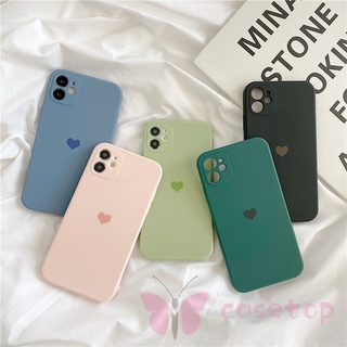 Ốp điện thoại silicon TPU mềm họa tiết trái tim đơn giản cho iPhone 11 7 PLUS 8 PLUS 6 6S PLUS 7 8 X XR XS MAX SE