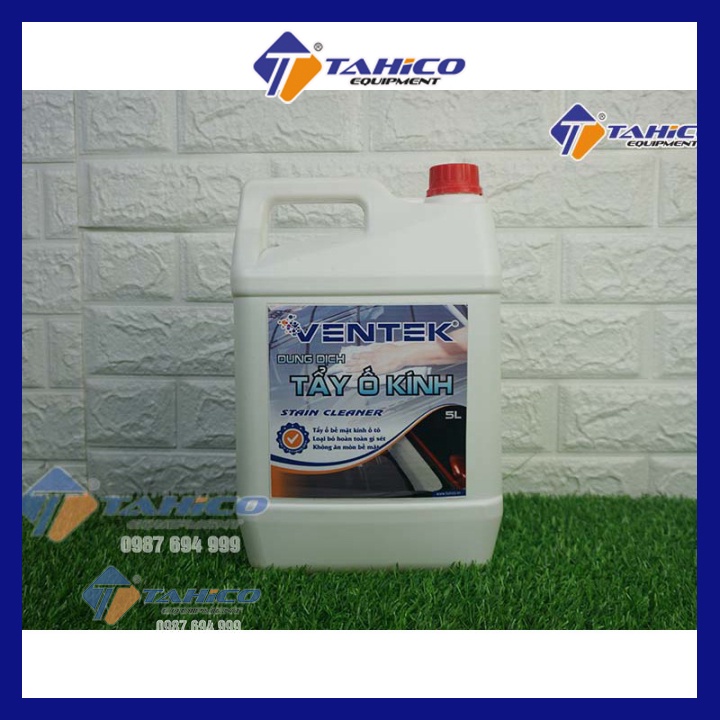 Dung dịch tẩy ố kính xe ô tô Ventek 5 lít - Tahico