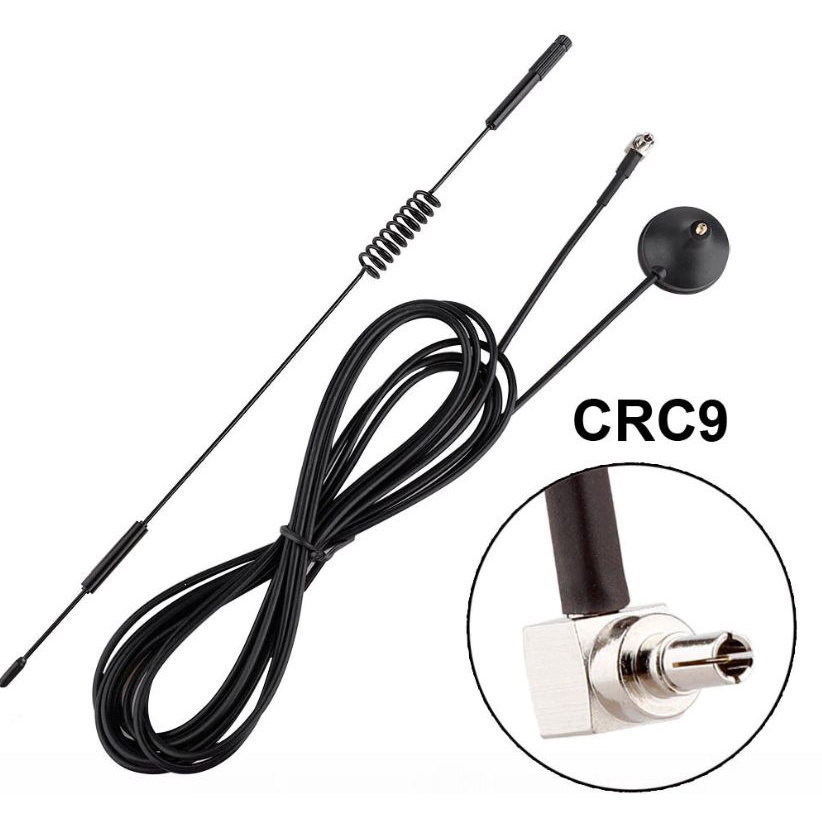 Anten thu sóng 3G/4G chuẩn SMA/TS9 CrC9 17dBi dài 3 met