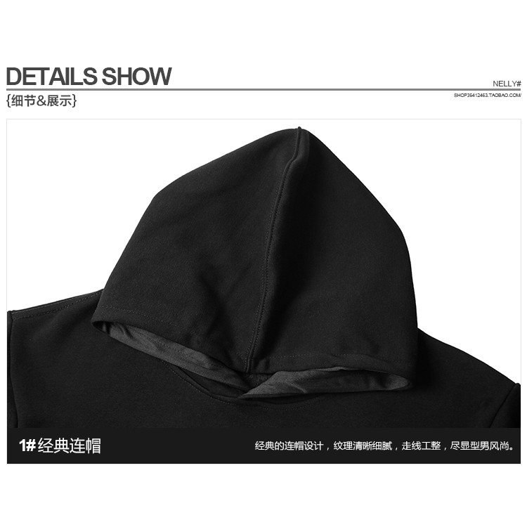 A95 Áo hoodie nam nữ nelly seoul | BigBuy360 - bigbuy360.vn