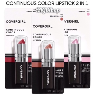 Son Môi Covergirl Continuous Color Lipstick 3g