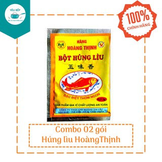 Combo 02 gói bột húng lìu 5g Hoàng Thịnh