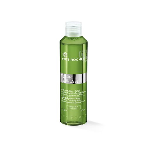 Yves Rocher Tẩy trang cân bằng thanh lọc da – ELIXIR JEUNESSE ANTI-POLLUTION +DETOX Gelée Micellaire Démaquillante 200ML