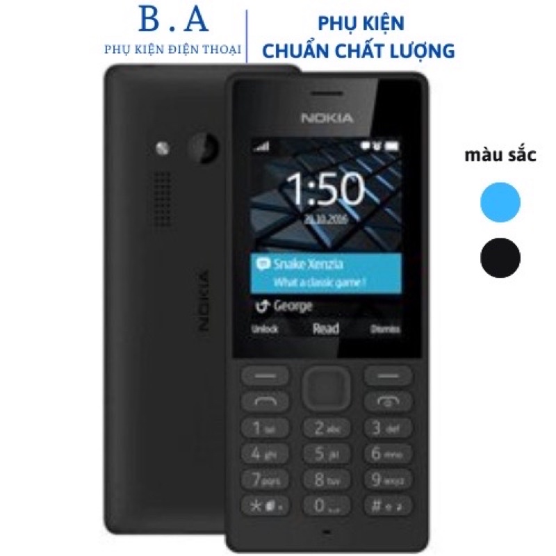 Nokia 150 2 sim, Điện thoại nokia giá rẻ kèm pin sạc,Nghe gọi loa lớn, Bảo hành 12 tháng