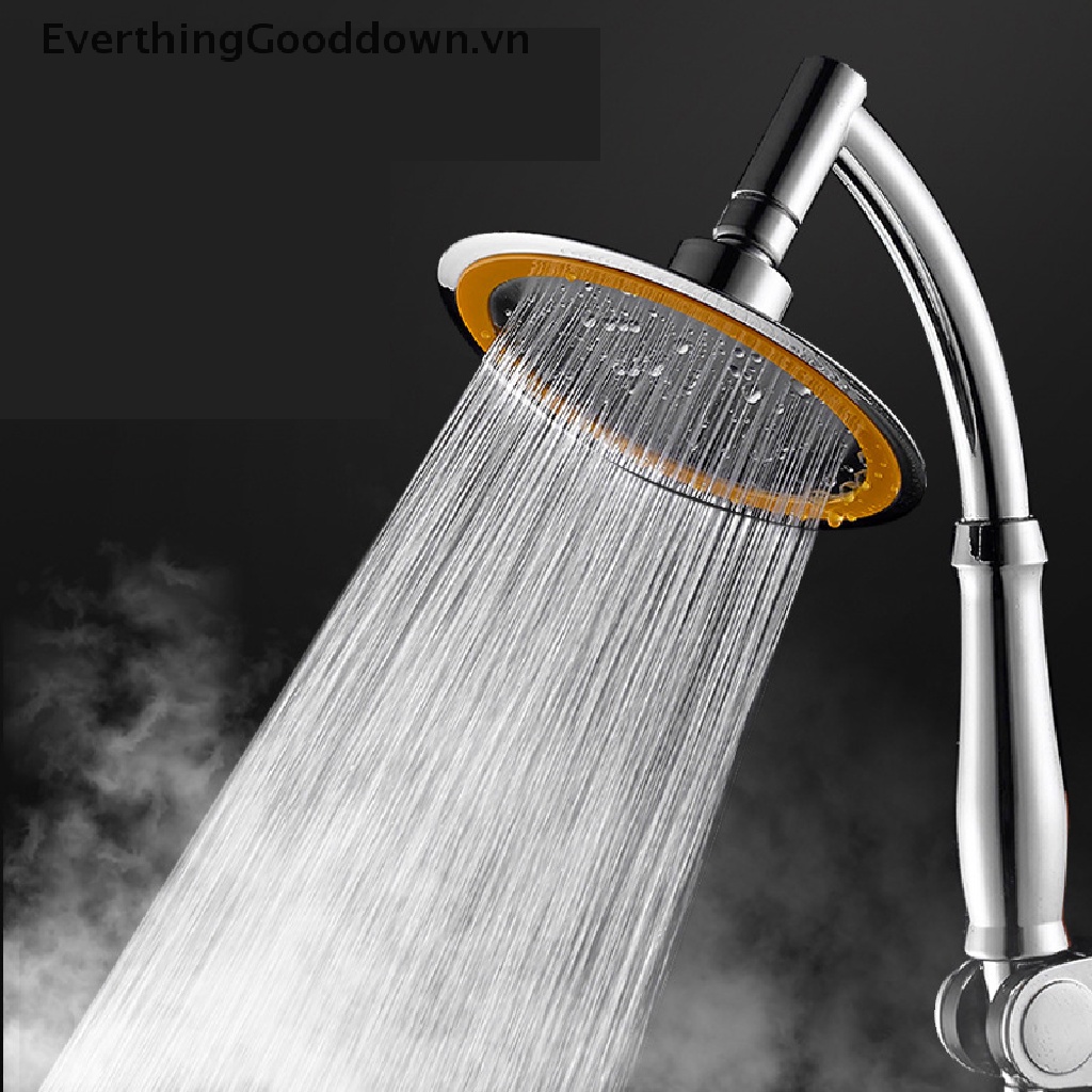 Everthinggooddown 6 Inch Áp Suất Cao 360° Đầu Vòi Hoa Sen Cỡ Lớn Tùy Chỉnh Tiện Dụng Cho Nhà Tắm