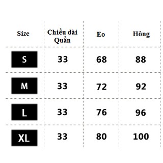 Quần Short Nữ Năng Động Cá Tính.