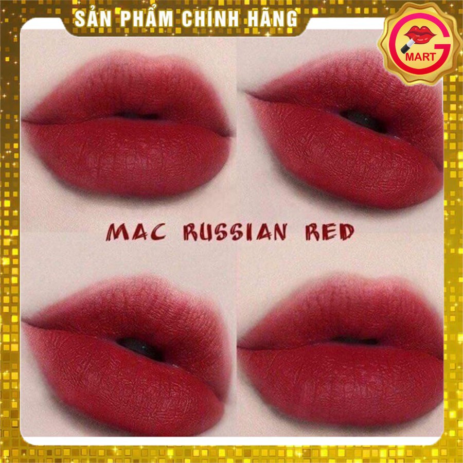 [AUTHENTIC] Son MAC Matte Màu 612 Russian Red – Đỏ Trầm