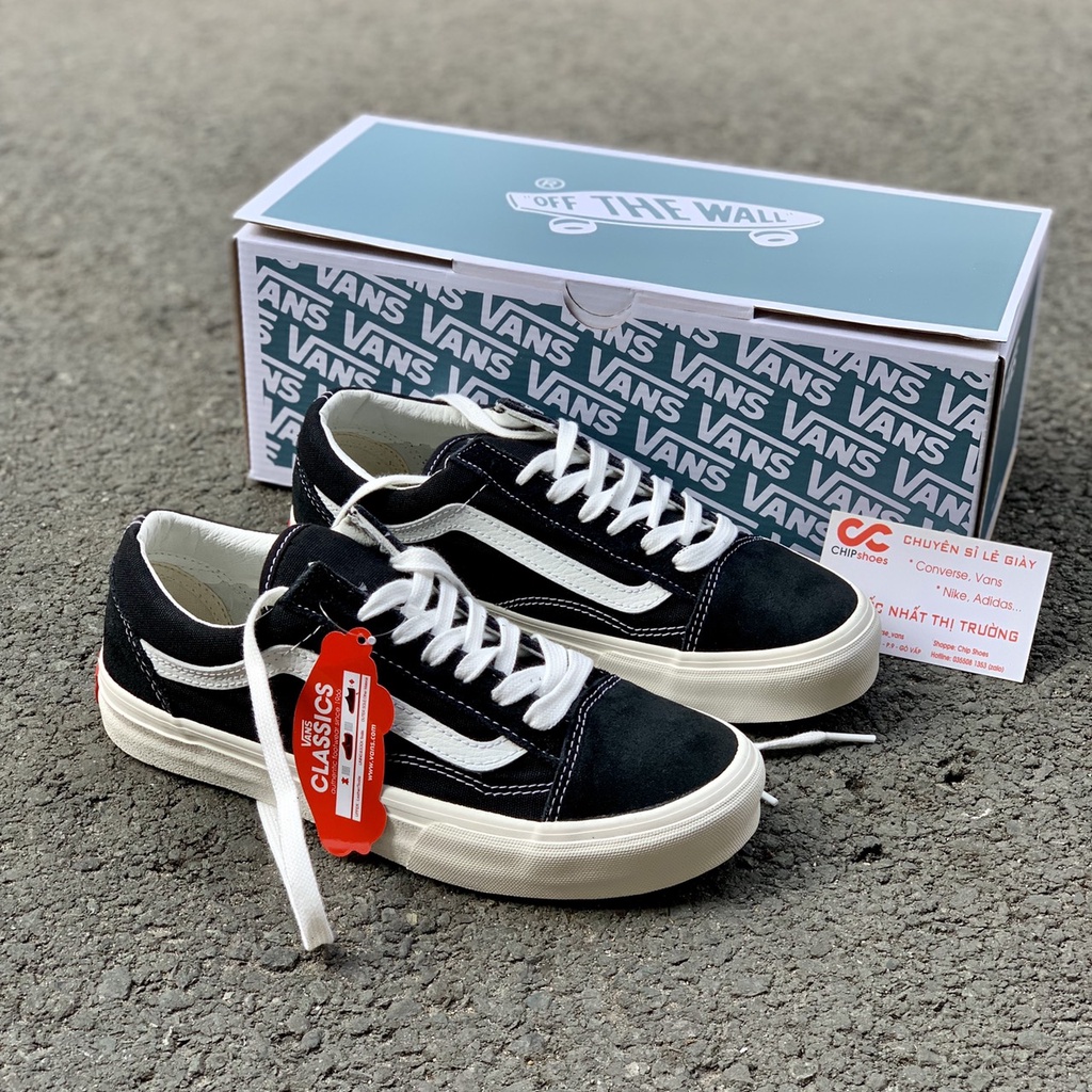 Giày ⚡Vans Vault Old Kool R1:1⚡ Nam, Nữ Cao Cấp - Giày Thể Thao Vans